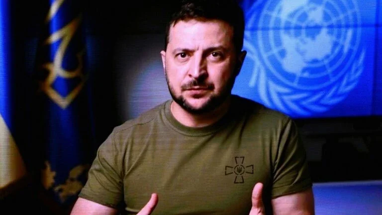 Zelensky exige na ONU uma 
