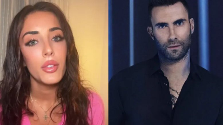 Suposta amante de Adam Levine afirma que cantor pediu para batizar filho com o nome dela