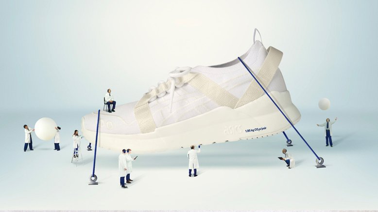 Asics lança tênis sustentável de olho na promessa de zerar as emissões de gás carbônico