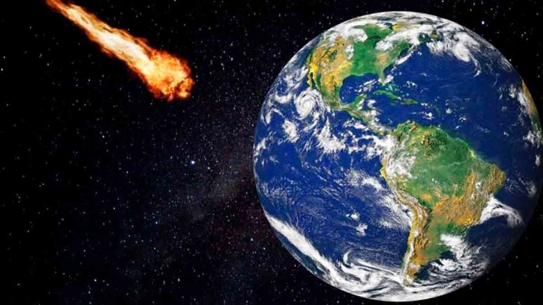 Asteroide rumo à Terra: as extinções em massa foram deflagradas não só por incidentes desse tipo. Crédito: Родион Журавлёв/Pixabay