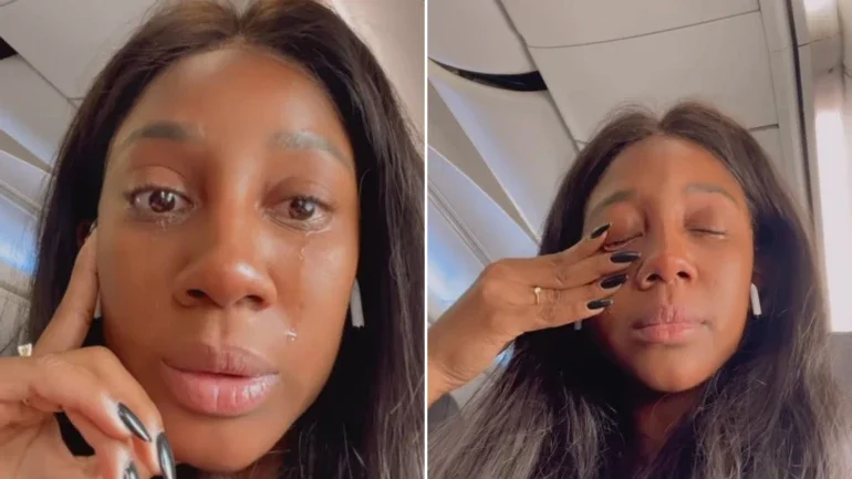 Camilla de Lucas chora ao relatar caso de racismo em avião: 