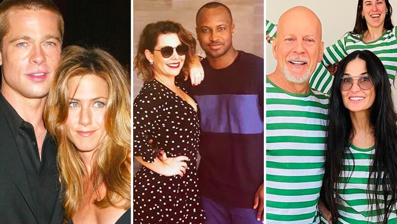 Ex-casais famosos que se dão bem após o término do relacionamento