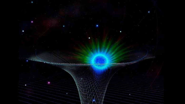 Observações da estrela S-02 comprovam Teoria Geral da Relatividade de Einstein / Imagem: Nicolle R. Fuller / National Science Foundation