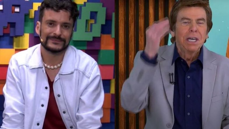 Vídeo: Nelson Rubens e Fefito se desentendem ao vivo e apresentador se despede do TV Fama