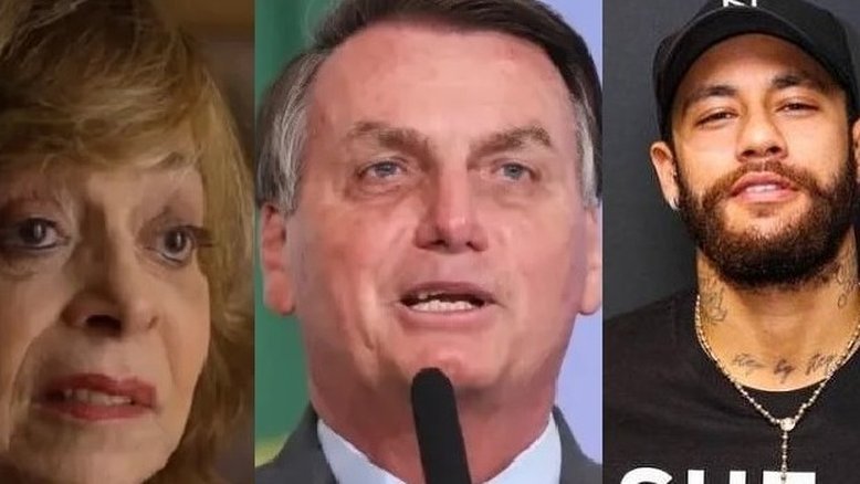 Gloria Perez e Neymar são 'cancelados' após apoio a Jair Bolsonaro