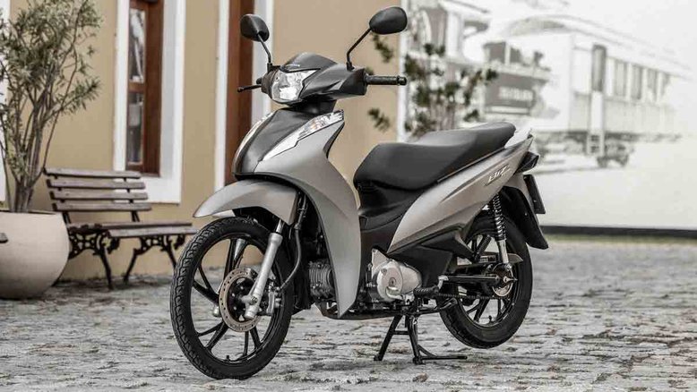 Honda Biz 2023. Foto: Divulgação
