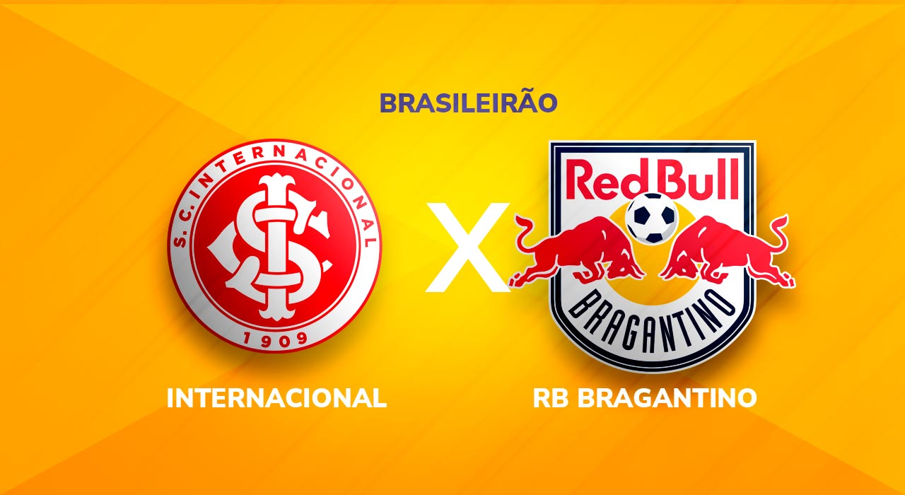 Brasileirão: Internacional x RB Bragantino, onde assitir, escalações e informações do jogo