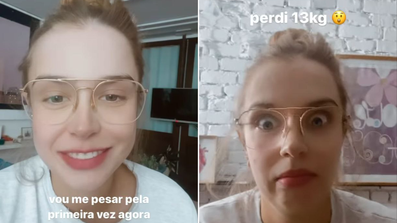 Após passar por UTI e receber alta, Isa Scherer diz que perdeu 13 kg após parto de gêmeos