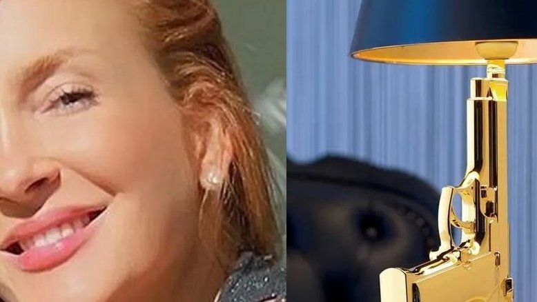 Saiba qual o valor da polêmica luminária em formato de arma de Claudia Leitte