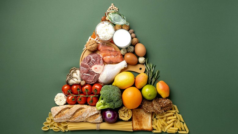 pirâmide de alimentos