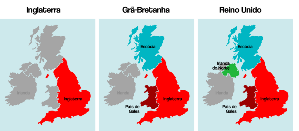 Qual a diferença entre GrãBretanha, Inglaterra e Reino Unido? ISTOÉ