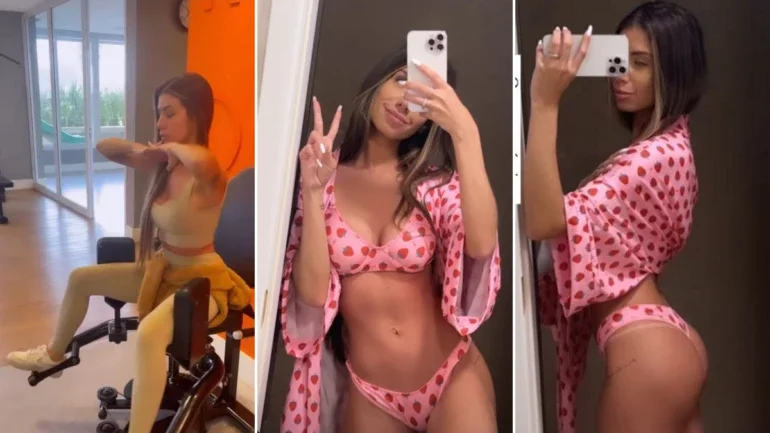 Maria Lina comemora resultado de exercícios e explica cirurgia que fará: 