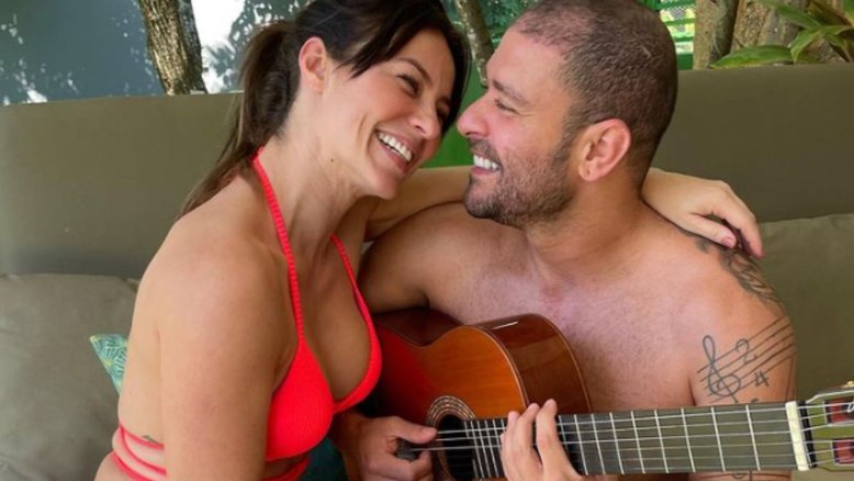 Paolla Oliveira e Diogo Nogueira