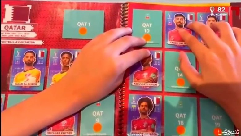 Menino cego adapta álbum da Copa do Mundo para o braile; veja como ficou
