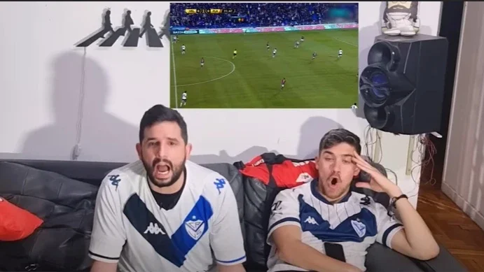 Youtuber torcedor do Vélez fica desesperado com goleada do Flamengo; veja o vídeo