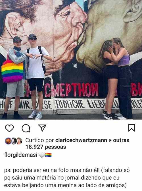 Choro no Rock In Rio, post de beijo lésbico e churrasco: Flor Gil, a filha de 13 anos de Bela Gil 5 Choro no Rock In Rio, post de beijo lésbico e churrasco: Flor Gil, a filha de 13 anos de Bela Gil
