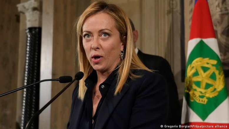 Giorgia Meloni é nomeada primeira-ministra da Itália