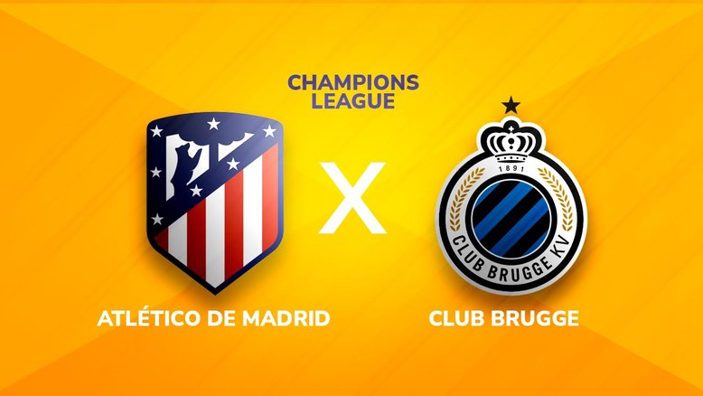 Atlético de Madrid x Club Brugge