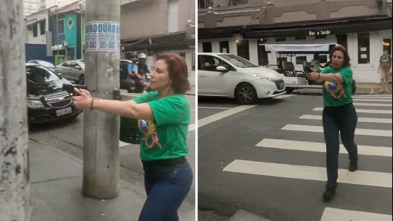 Tiros na PF e nos pretos: votar em Bolsonaro é apoiar Zambelli e Jefferson