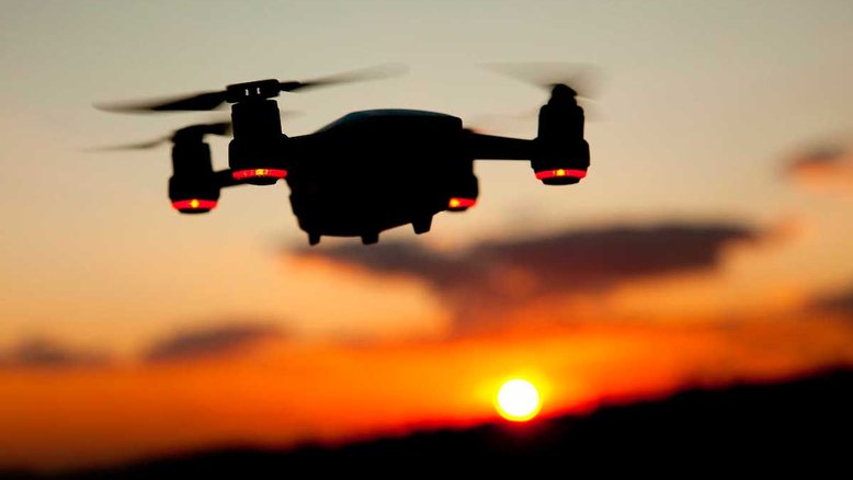 Uso de drones. Foto: Pexels