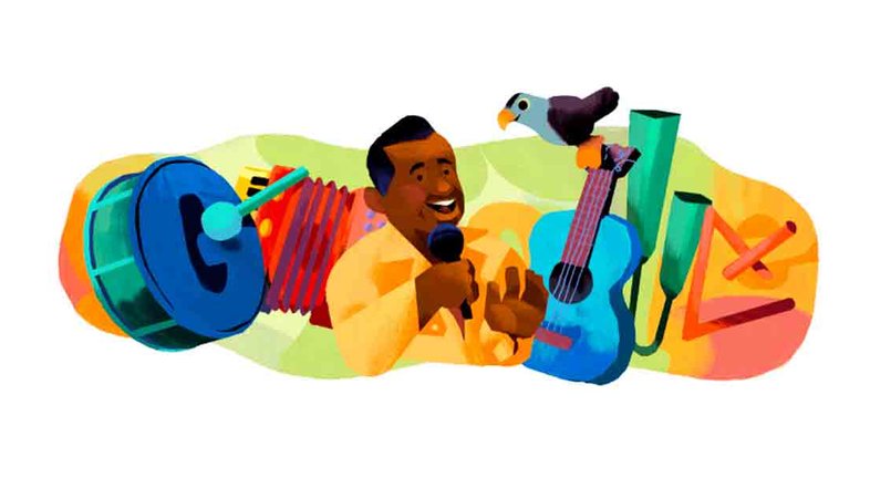 Google celebra o 88º aniversário de João do Vale. Foto: Divulgação