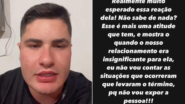 Ex de Jojo Todynho garante que ela mentiu sobre separação: 'Não está tudo bem'