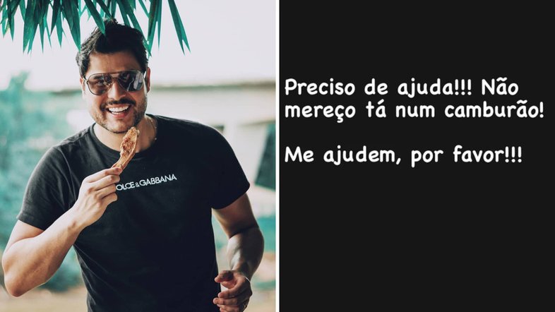 Ex de Nicole Bahls diz que foi levado pela polícia e pede ajuda: ‘Vão me matar’