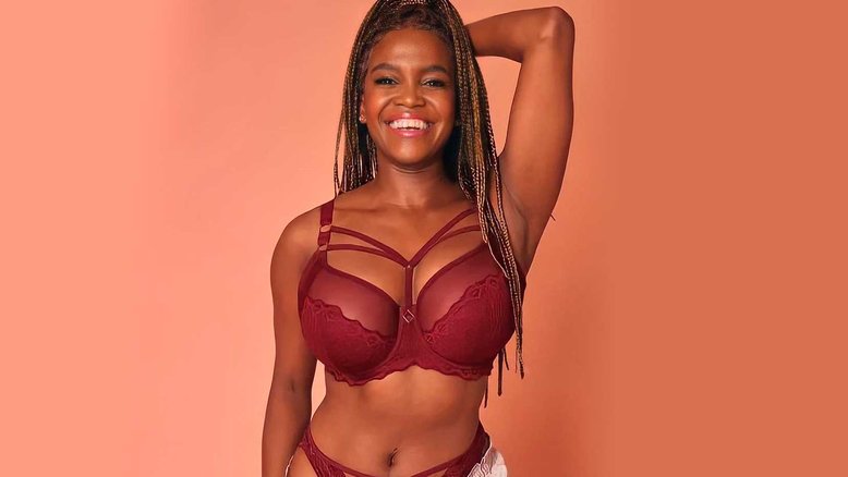 Juíza do Masked Dancer impressiona ao posar para coleção de lingerie para mulheres de seios grandes. Foto: Reprodução Instagram