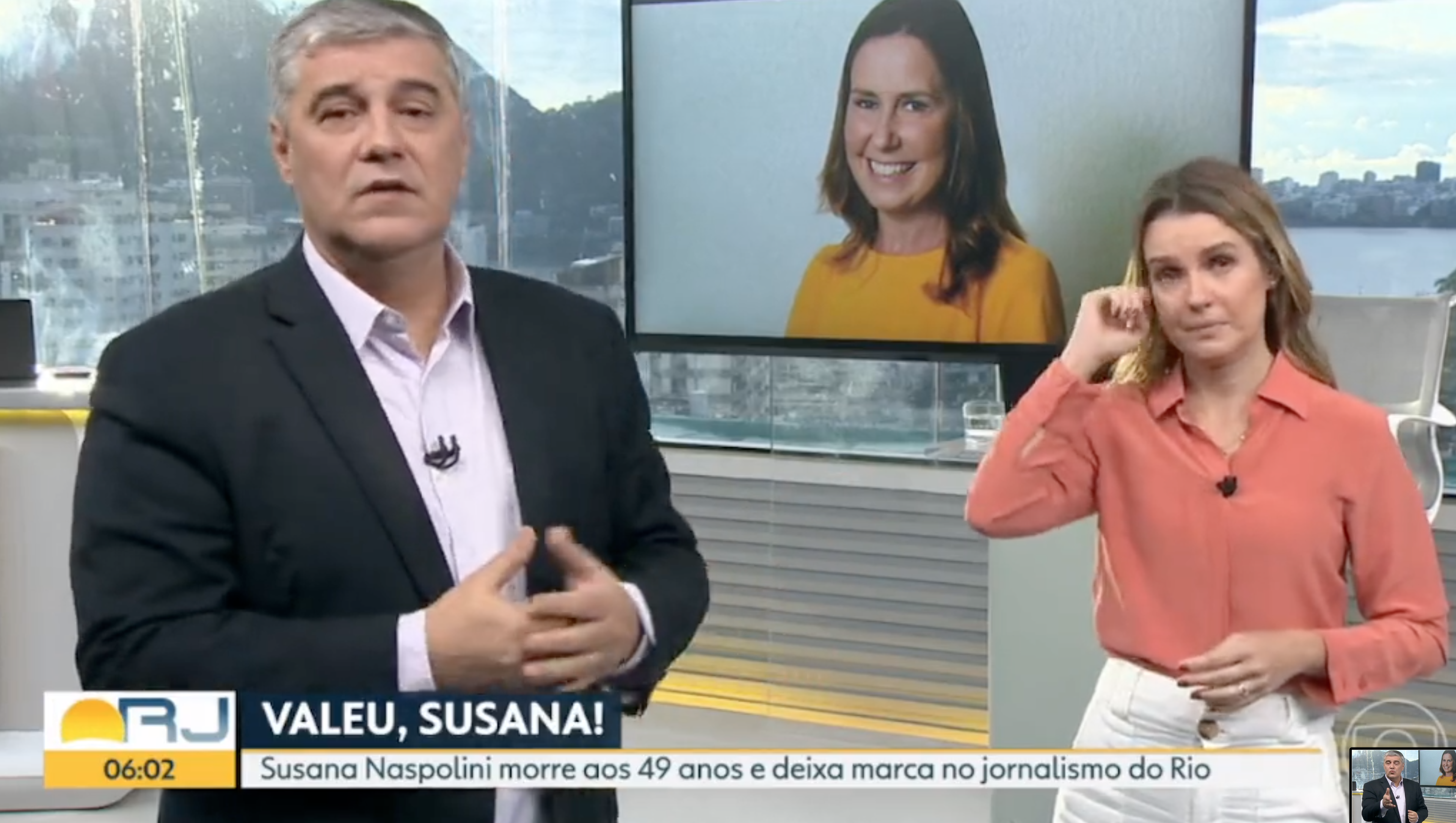 Jornalistas do 'Bom Dia Rio' se emocionam ao homenagear Susana Naspolini - ISTOÉ Independente Jornalistas do 'Bom Dia Rio' se emocionam ao homenagear Susana Naspolini - ISTOÉ Independente