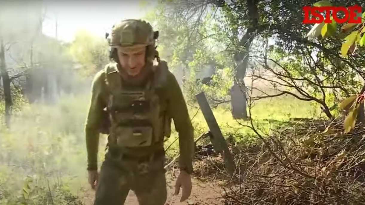 Soldados ucranianos vivem escondidos em floresta de Donetsk