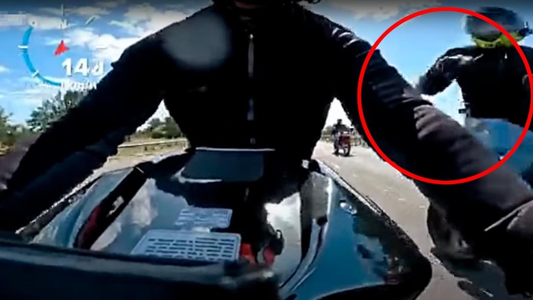 VÍDEO: A 278 km/h fugindo de ladrões com uma Kawasaki Ninja H2R