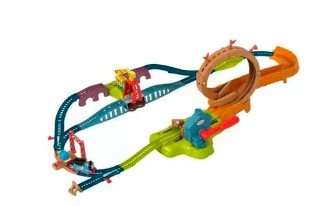 10. Fisher-Price Thomas & Seus Amigos Playset Motor Pátio Manutenção 