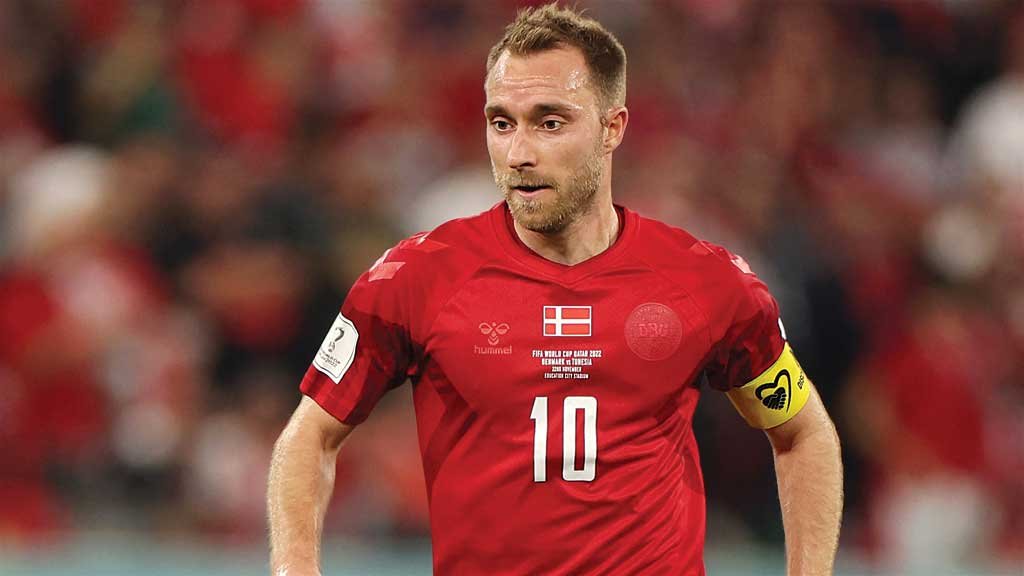 Christian Eriksen passará por exames após novo mal súbito em