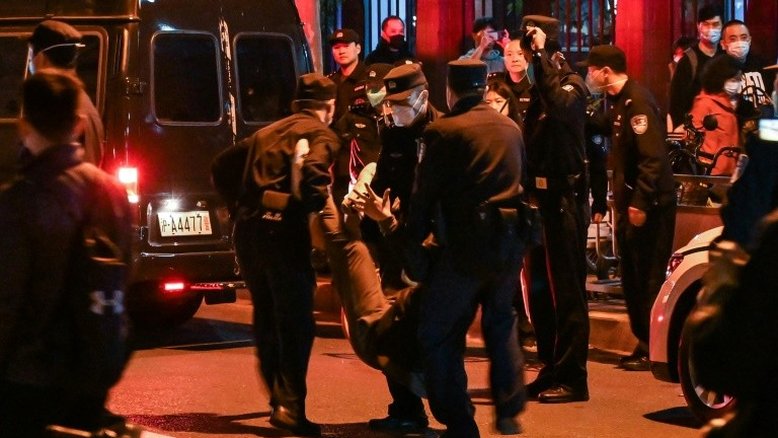 Oito meses de protestos pela política chinesa contra covid-19
