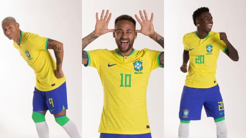 CBF divulga nova camisa da seleção brasileira para Copa do Mundo