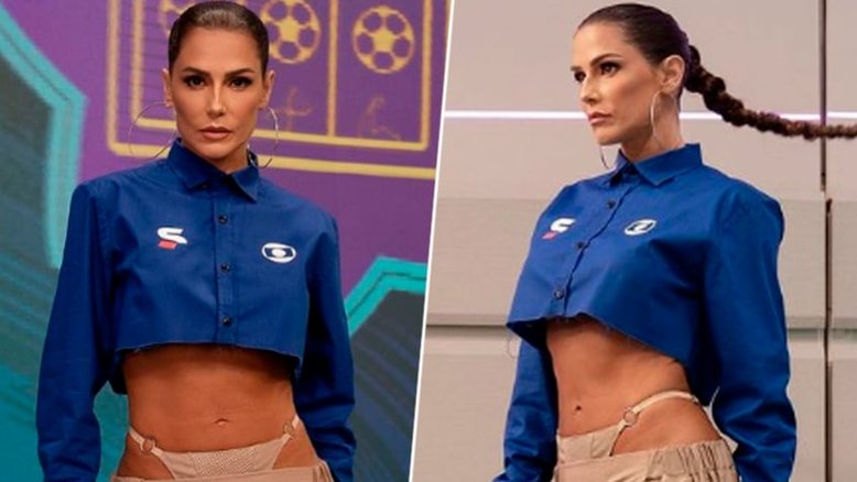Repórter da Globo critica roupa de Deborah Secco em programa da Copa: "Pra quê?"