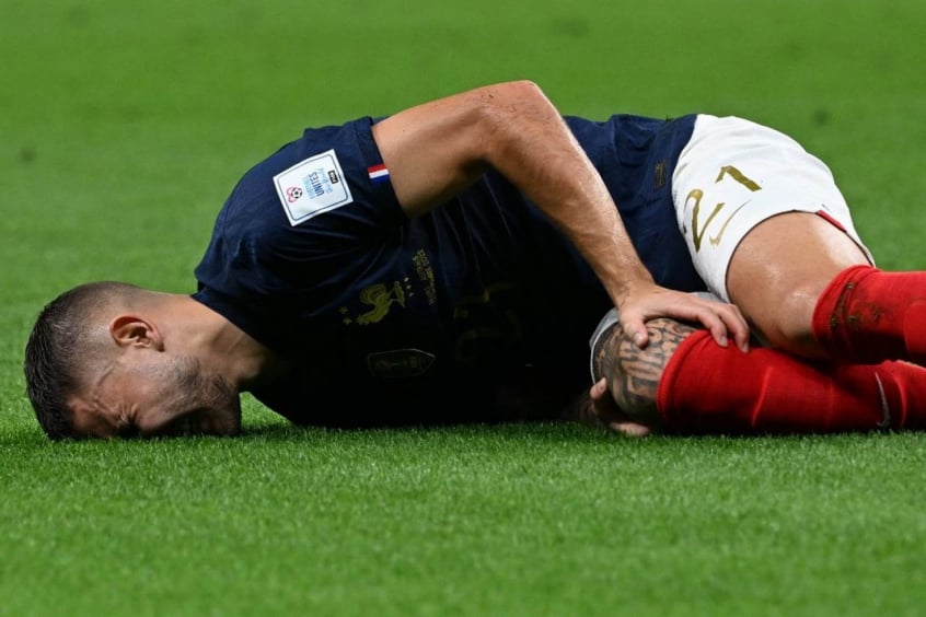 Lucas Hernández, da França, tem lesão constatada e está fora da Copa do Mundo