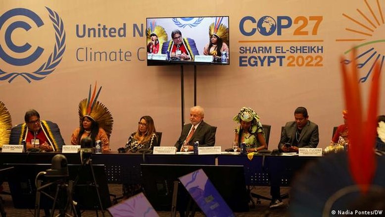 Na COP27, Lula reafirma compromissos com povos indígenas