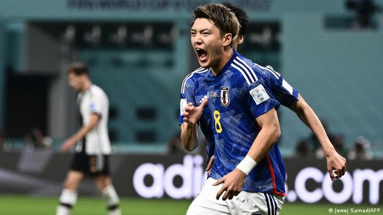 Com gols de jogadores da Bundesliga, Japão vence a Alemanha