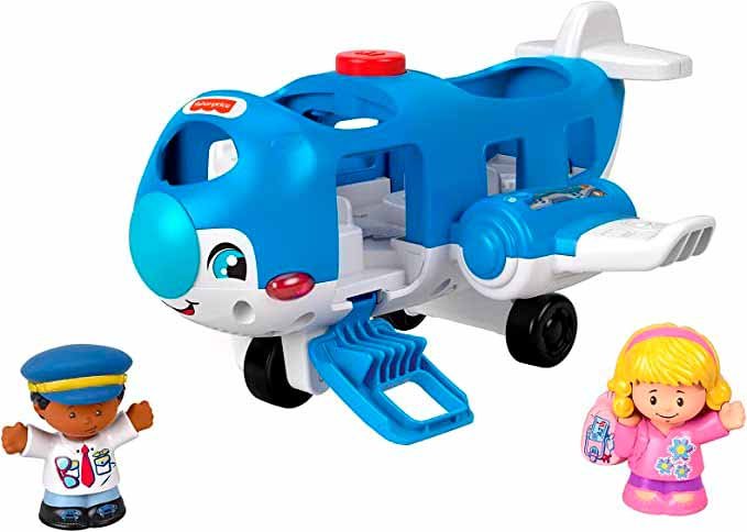 5. Fisher-Price Little People, Avião Viajemos Juntos - Um Super Presente é explorar os céus e a imaginação