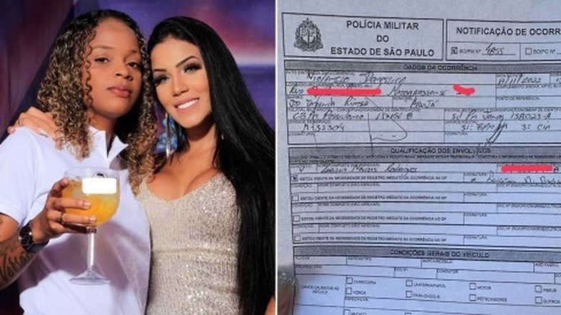 Mulher de MC Dricka registra B.O. por violência doméstica