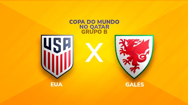 Estados Unidos x Gales: onde assistir, horário e escalações do jogo da Copa do Mundo