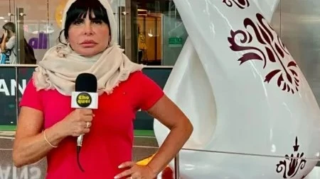 Gretchen chega ao Qatar para ser correspondente na Copa