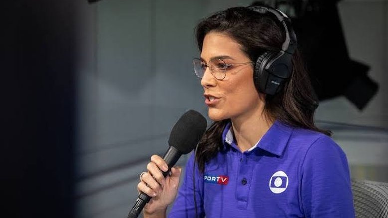 Narradora da Globo na Copa desabafa: 'Não gostaria de ser primeira'