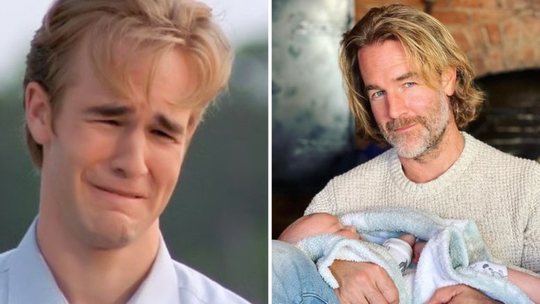 James Van der Beek e o meme "cara de choro"