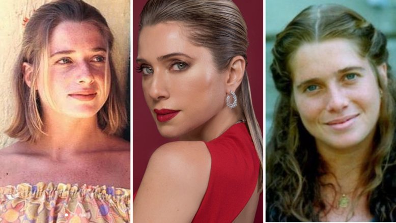 Letícia Spiller em "Quatro Por Quatro" e "Rei do Gado"