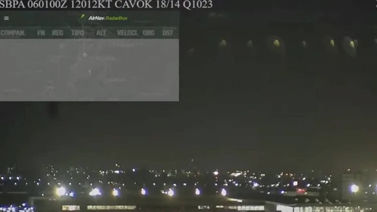 Canal Câmera Aeroporto Salgado Filho/Divulgação