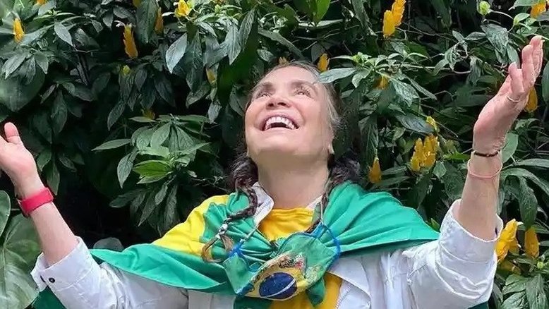 'Amor à liberdade', diz Regina Duarte sobre manifestações antidemocráticas