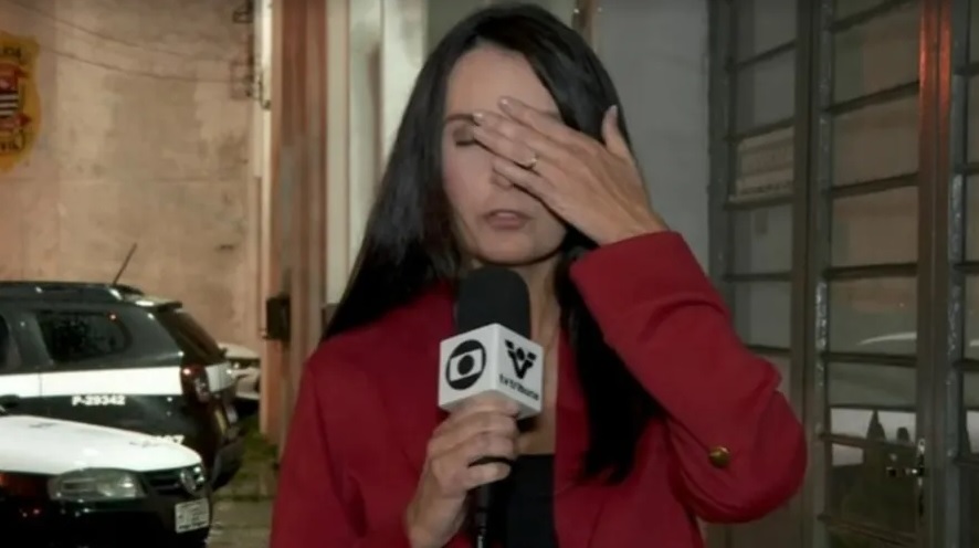 Vídeo: Repórter de afiliada da Globo desmaia ao vivo