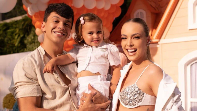 Júlio Cocielo e Tata Estaniecki revelam sexo do segundo bebê; Confira